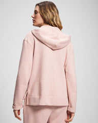 HEATHER CLAY - Cotton Terry Hoodie