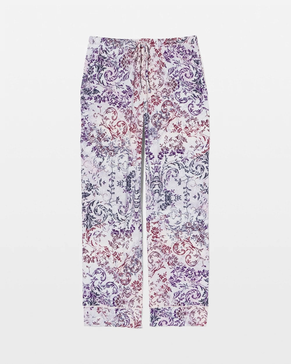 LACE HARMONY LILAC - Printed Pajama Pants