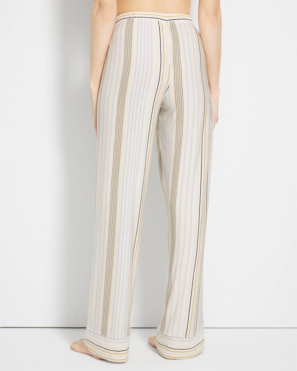 SUMMIT STRIPE CHAMPAGNE - Printed Pajama Pants