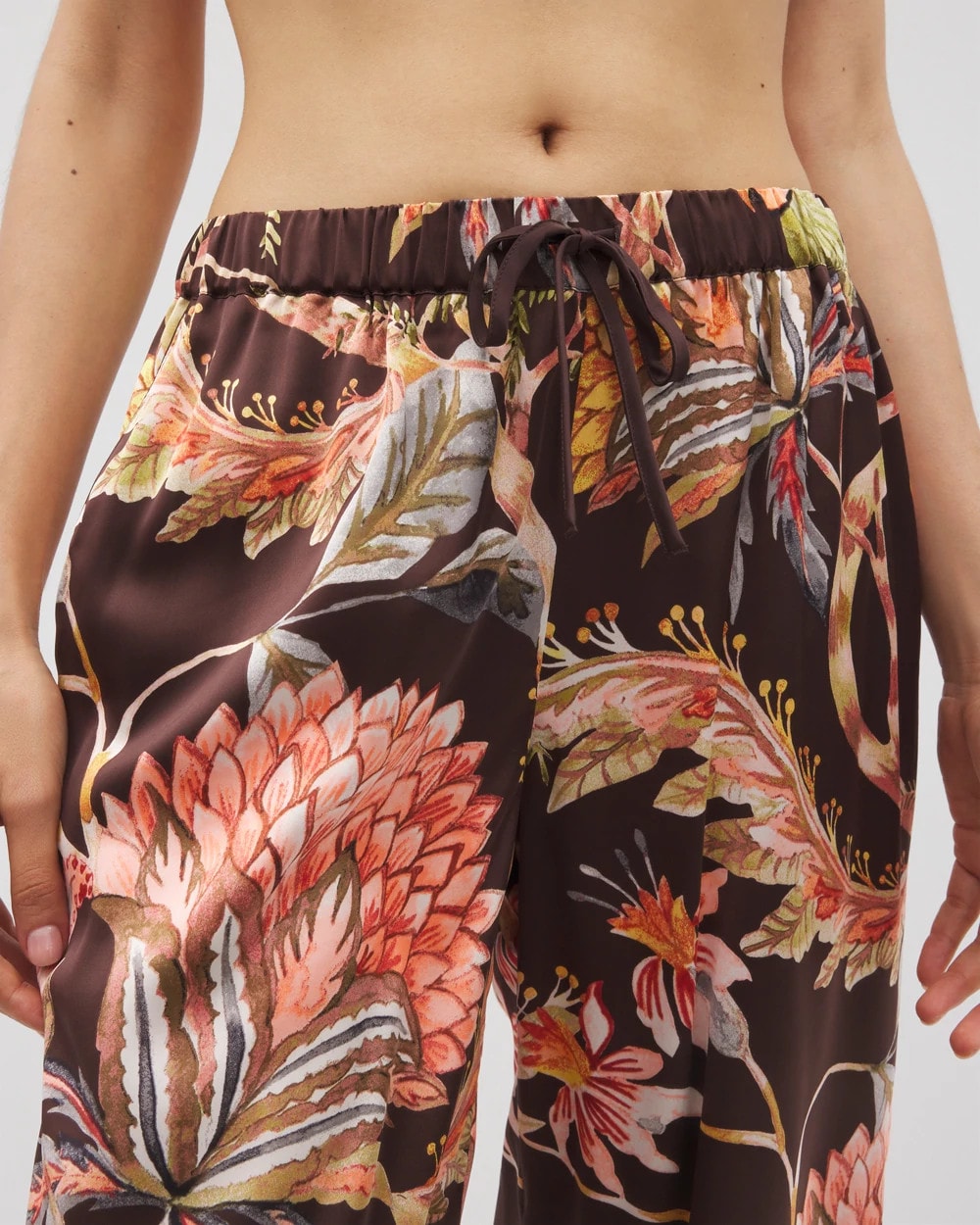 PARROT-DISO PLUME G FR - Piped Pajama Pant