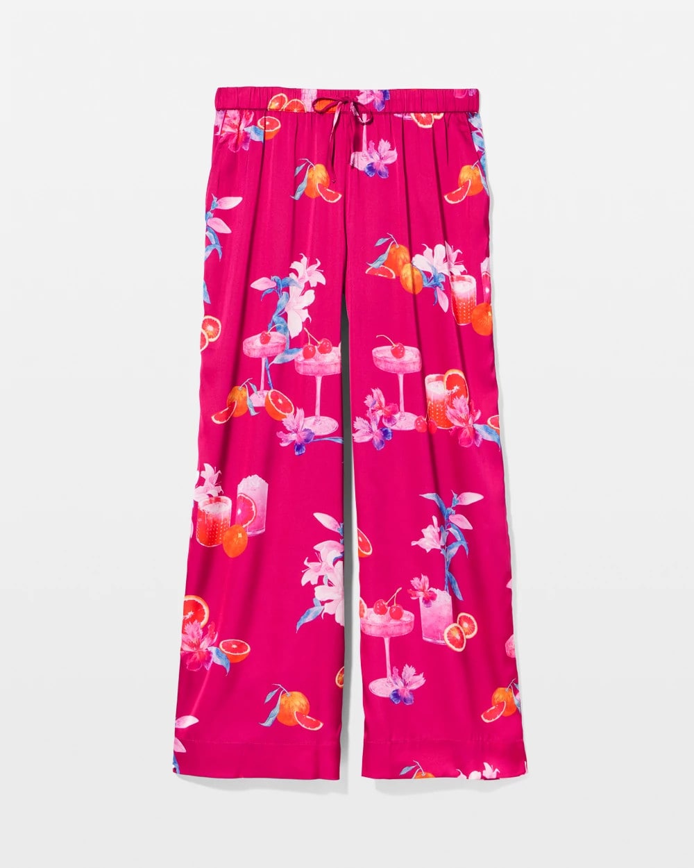 ORANGE YOU GLAD PINK COSM - Piped Pajama Pant