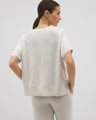 HEATHER CRYSTAL - Dolman Sweater Top