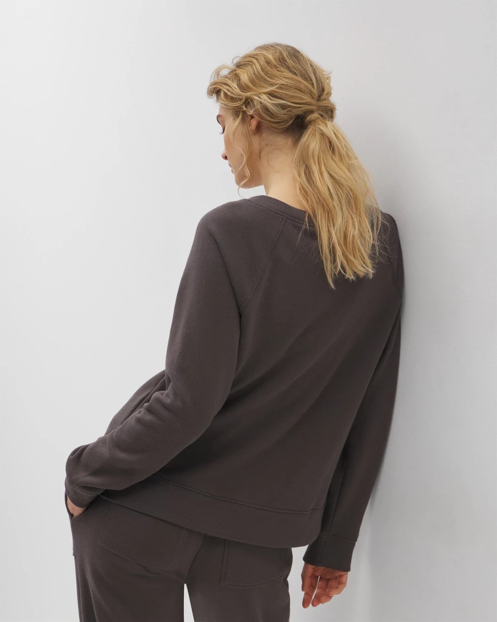 GALAXY GRAY - V-Neck Sweatshirt