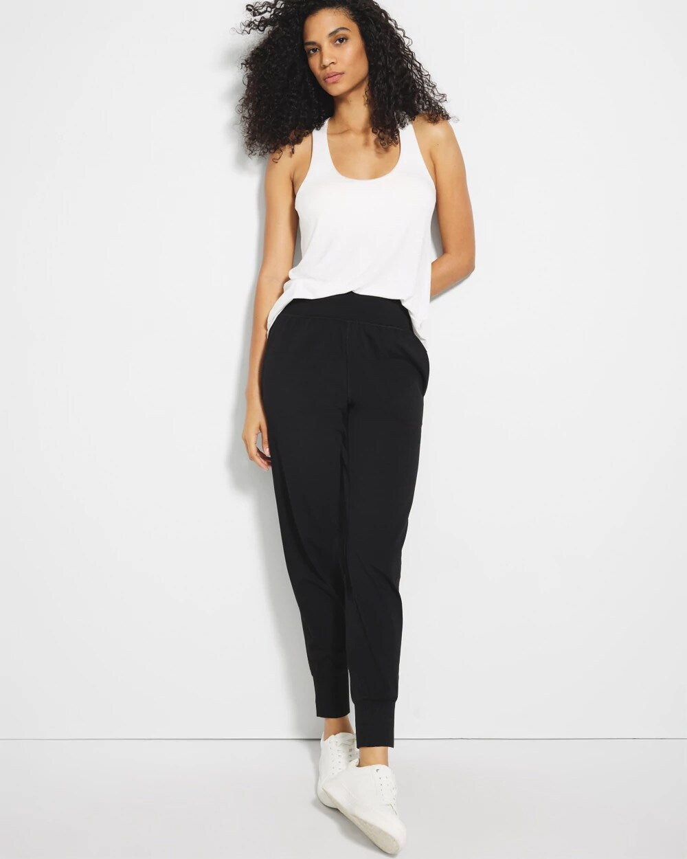 BLACK - 24/7 High-Waist Joggers