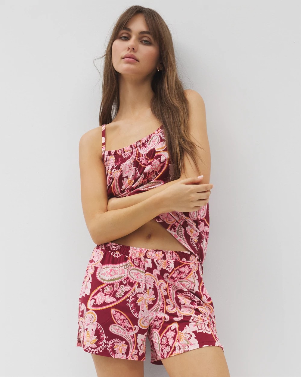 KASHMIR PAISLEY KISS - Pajama Shorts