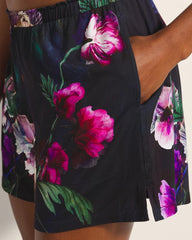 FLEUR EVER DRAMA NAVY - Pajama Shorts