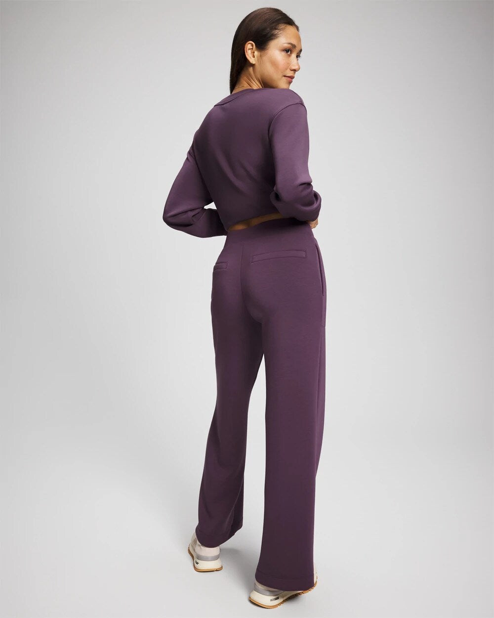 PLUM PERFECT - Modern Modal Straight Leg Pant