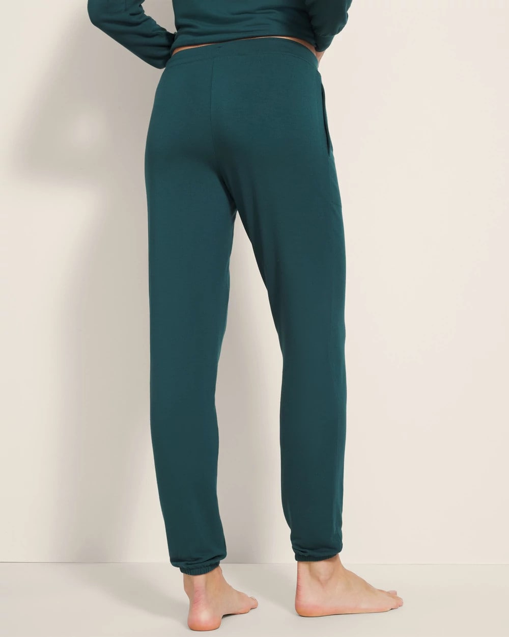 DEEP TEAL - Banded Ankle Pajama Pant
