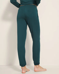 DEEP TEAL - Banded Ankle Pajama Pant