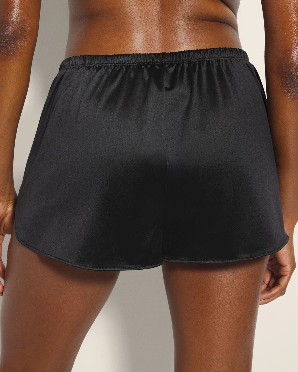 BLACK - Pajama Shorts