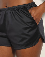 BLACK - Pajama Shorts