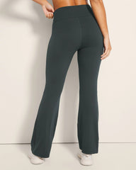 DARK EVERGLADE - 24/7 High-Waist Mini Flare Leggings
