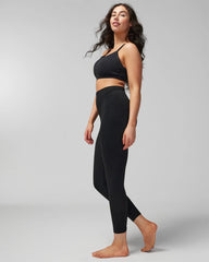 BLACK - High-Waist Pocket Leggings
