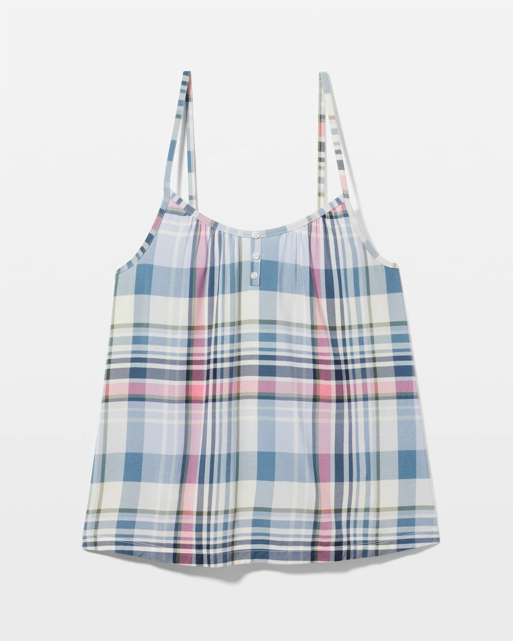 VILLA PLAID OCEAN AIR - Cool Nights Pajama Cami