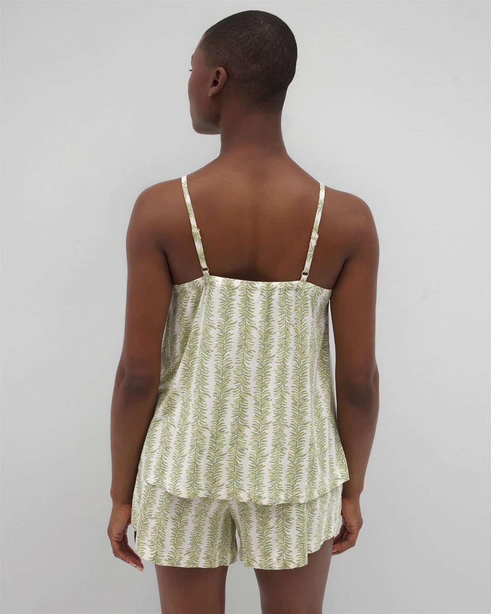 CHILL STRIPE CHAMPAGNE - Cool Nights Pajama Cami