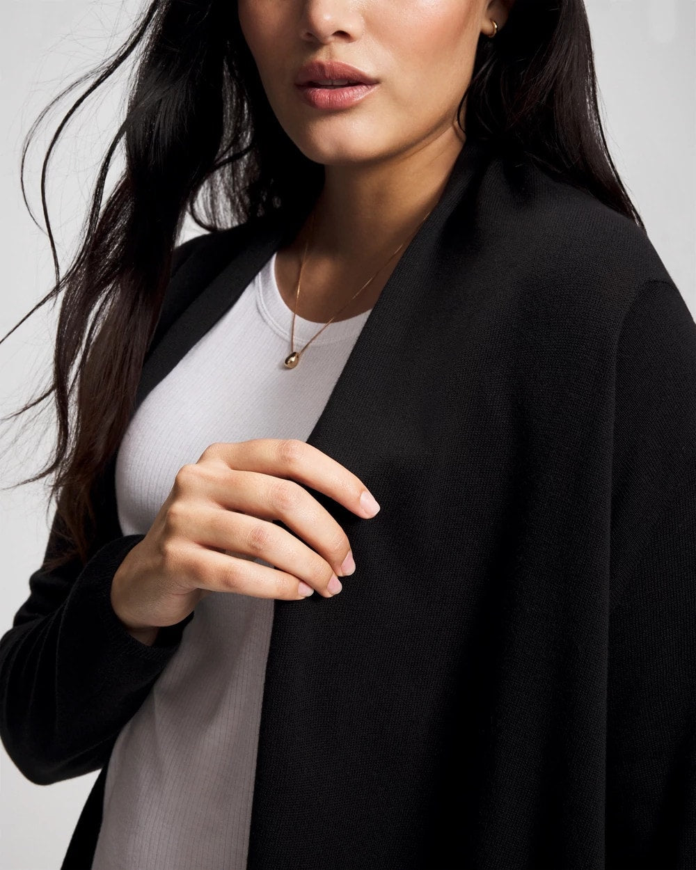 BLACK - Sweater Travel Wrap