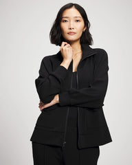 BLACK - Modern Modal Jacket