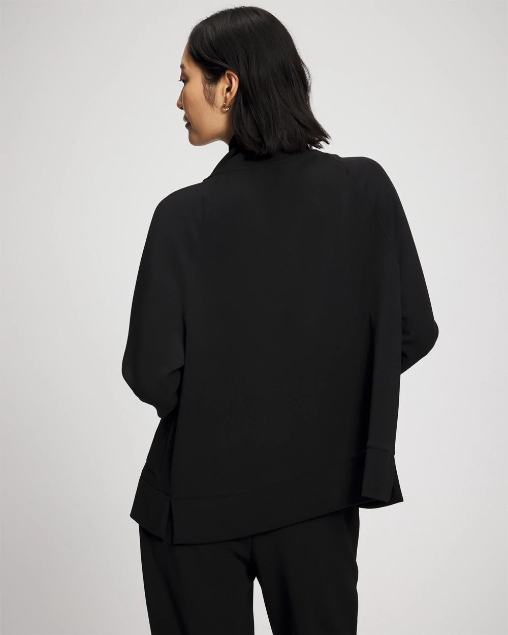 BLACK - Modern Modal Jacket