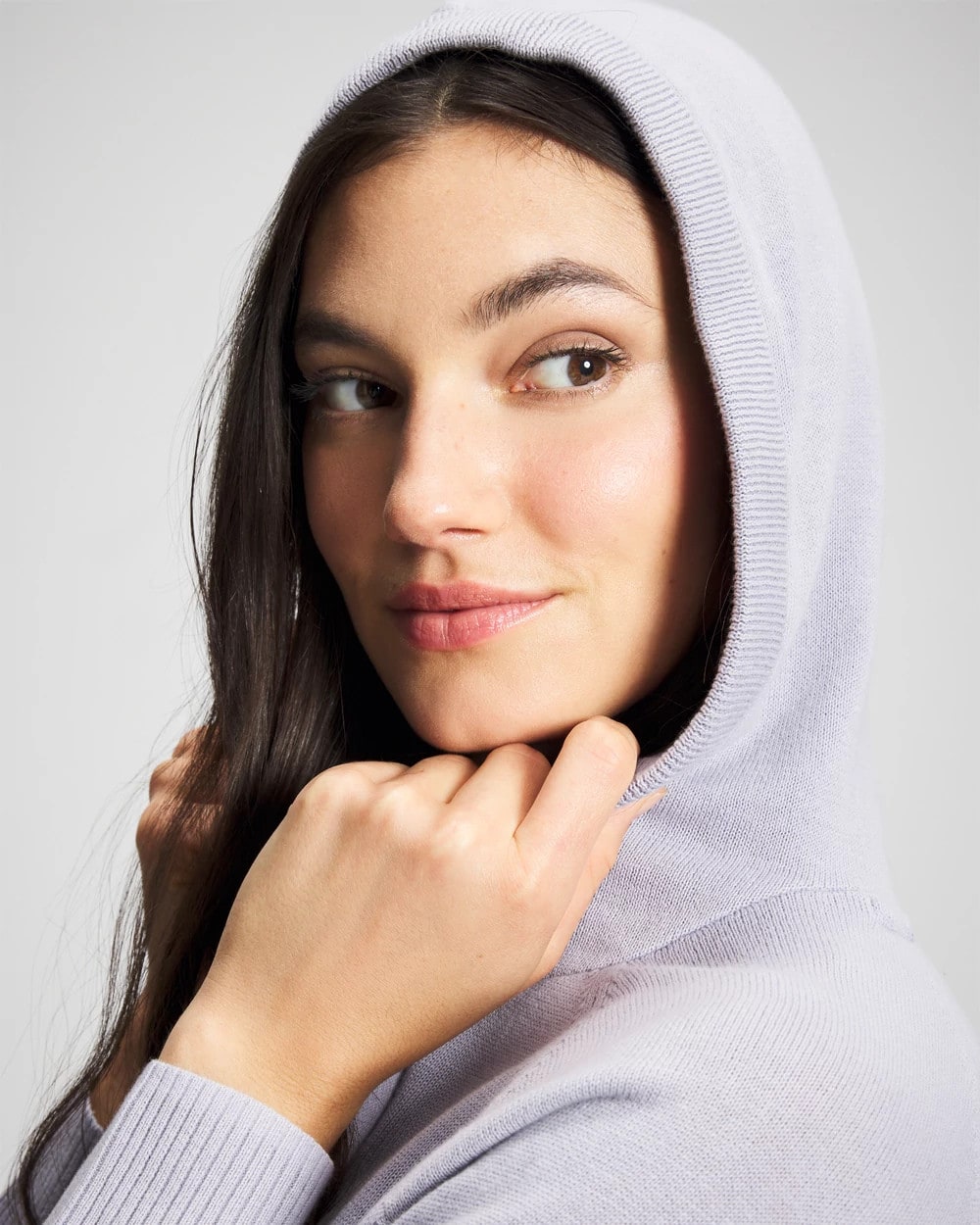 MOONSTONE - Cotton Sweater Hoodie