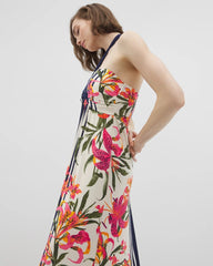 LE TIGRE FLORA BDR PARCH - Retreat Maxi Bra Dress