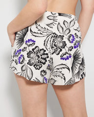 FLY BY NIGHT CHMPGNE DRMS - Smocked Waist Pajama Short