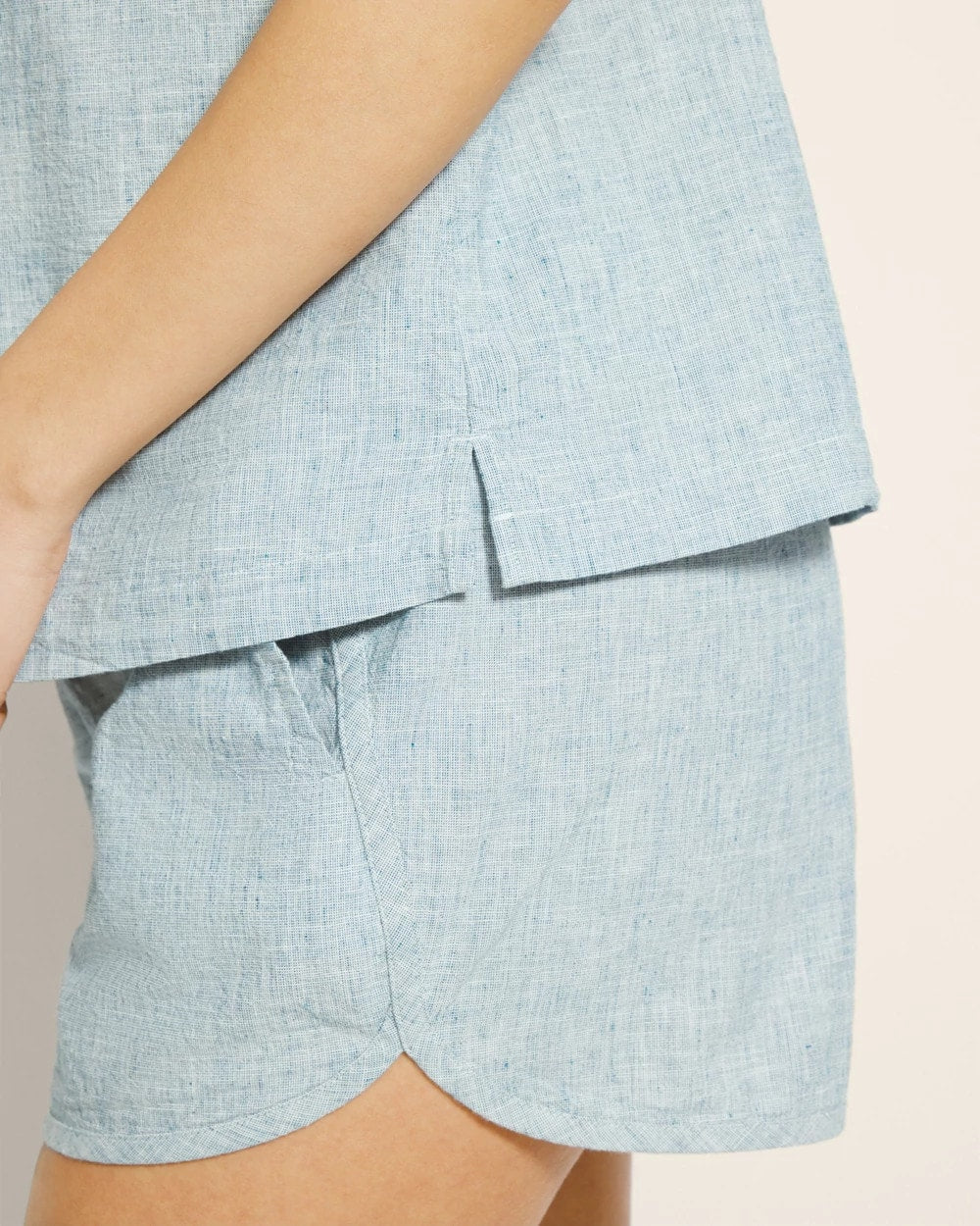 IDYLLIC BLUE CROSSDYE - Pajama Cami