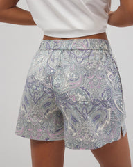 GLOBAL PAISLEY GRAND C - Pajama Shorts