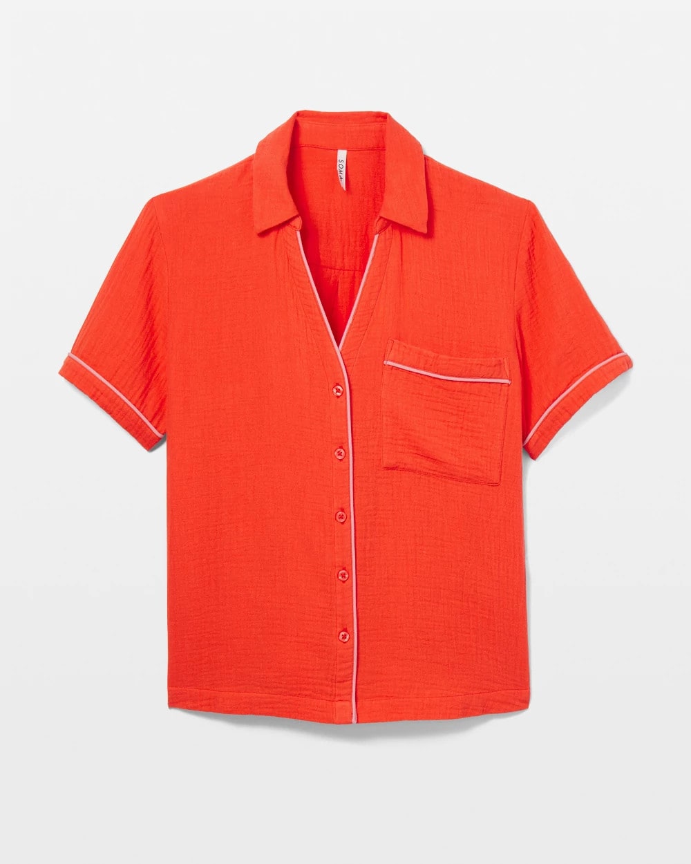 ISLAND GUAVA - Short-Sleeve Pajama Top