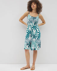 TROPIC TWIST ALLOVER - Paradiso Short Bra Dress