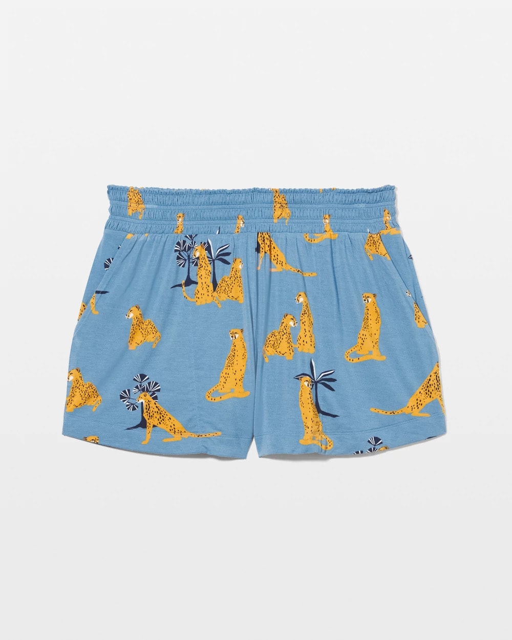 FELINE FUN BLUE HEAVEN - Pajama Shorts