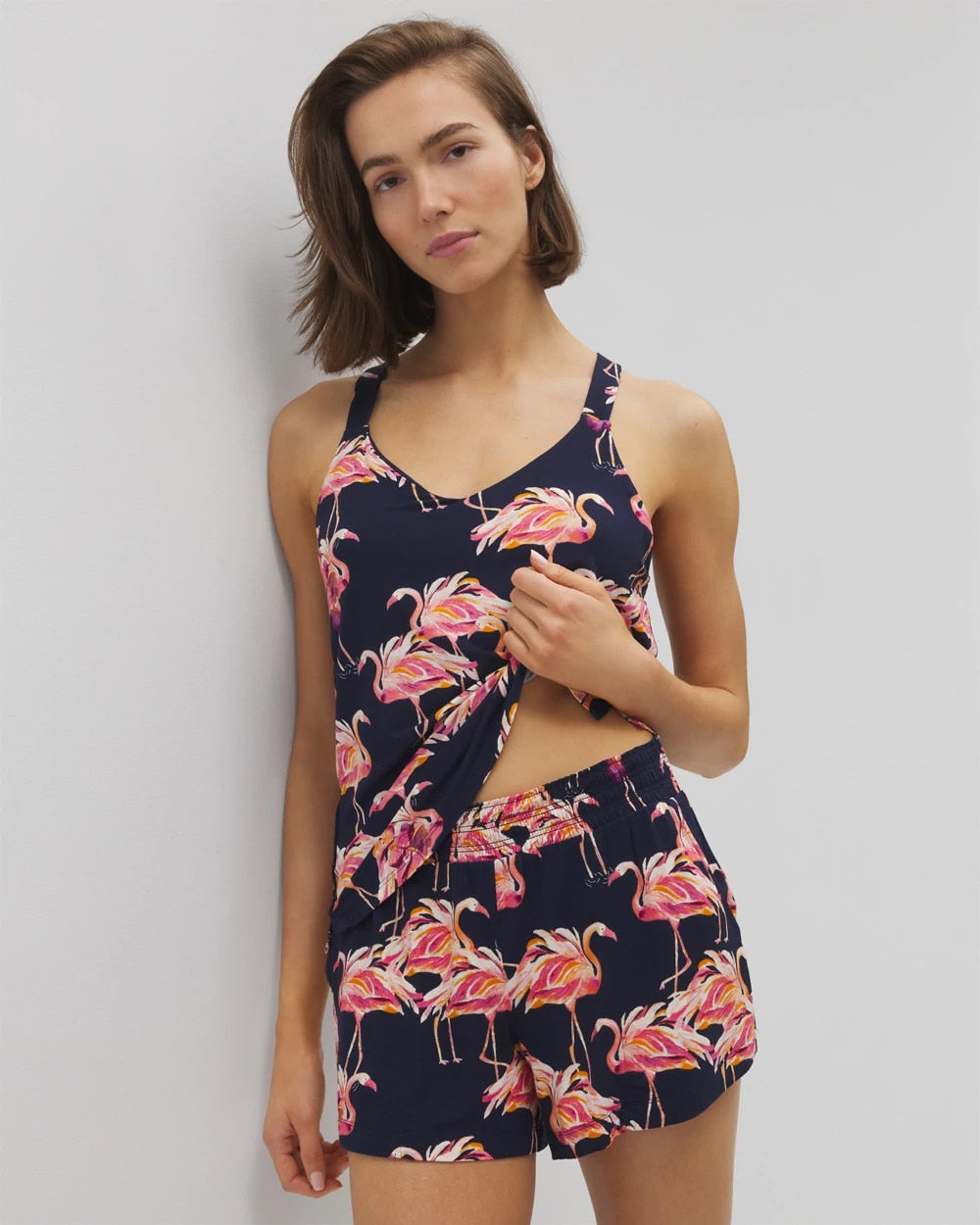 PARTY LIKE A FLOCK STAR N - Pajama Shorts