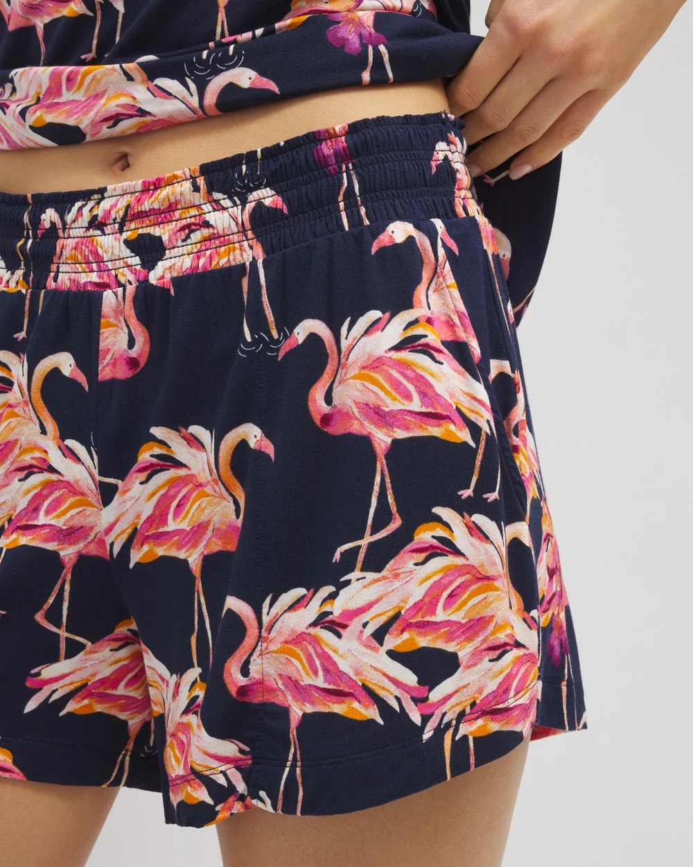 PARTY LIKE A FLOCK STAR N - Pajama Shorts