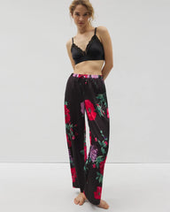 RHAPSODY FLORA G BLACK - Printed Pajama Pants