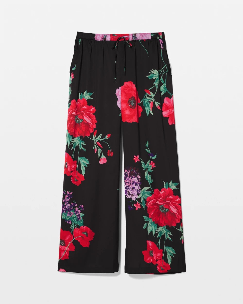 RHAPSODY FLORA G BLACK - Printed Pajama Pants