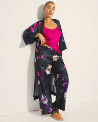 FLEUR EVER DRAMA NAVY - Printed Pajama Pants