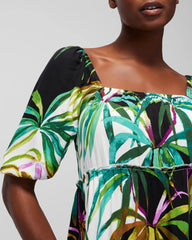 BUNGALOW PALMS COCONUT - Tiered Short Bra Dress