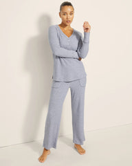 LUNAR TIDE - Long-Sleeve Pajama Henley