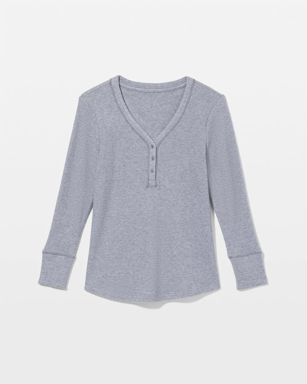 LUNAR TIDE - Long-Sleeve Pajama Henley