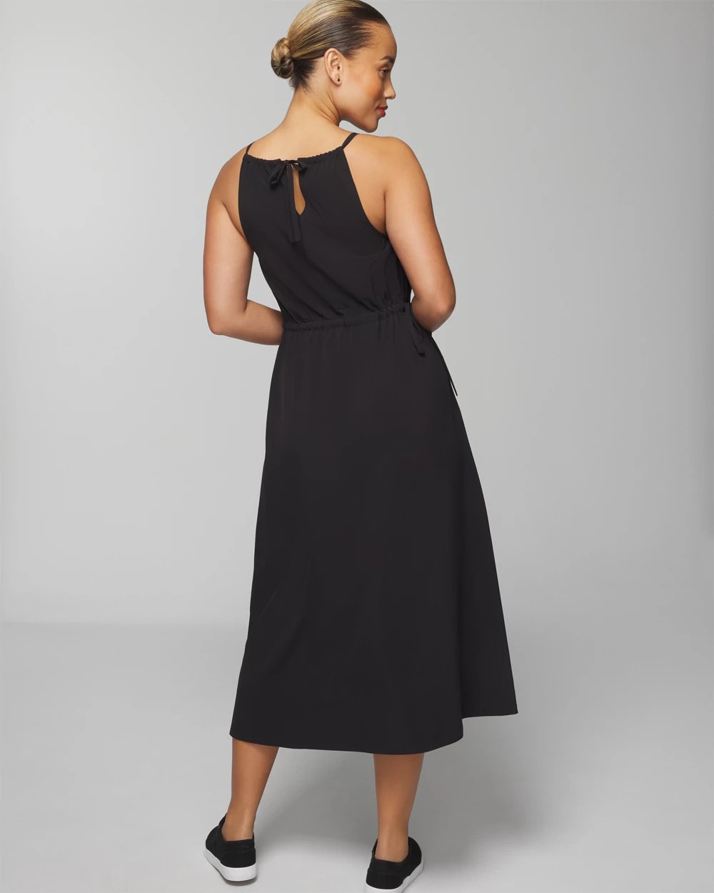 BLACK - Relaxed Travel Bra Dress