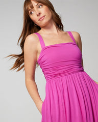 WILD BERRY - Rouched Short Bra Dress