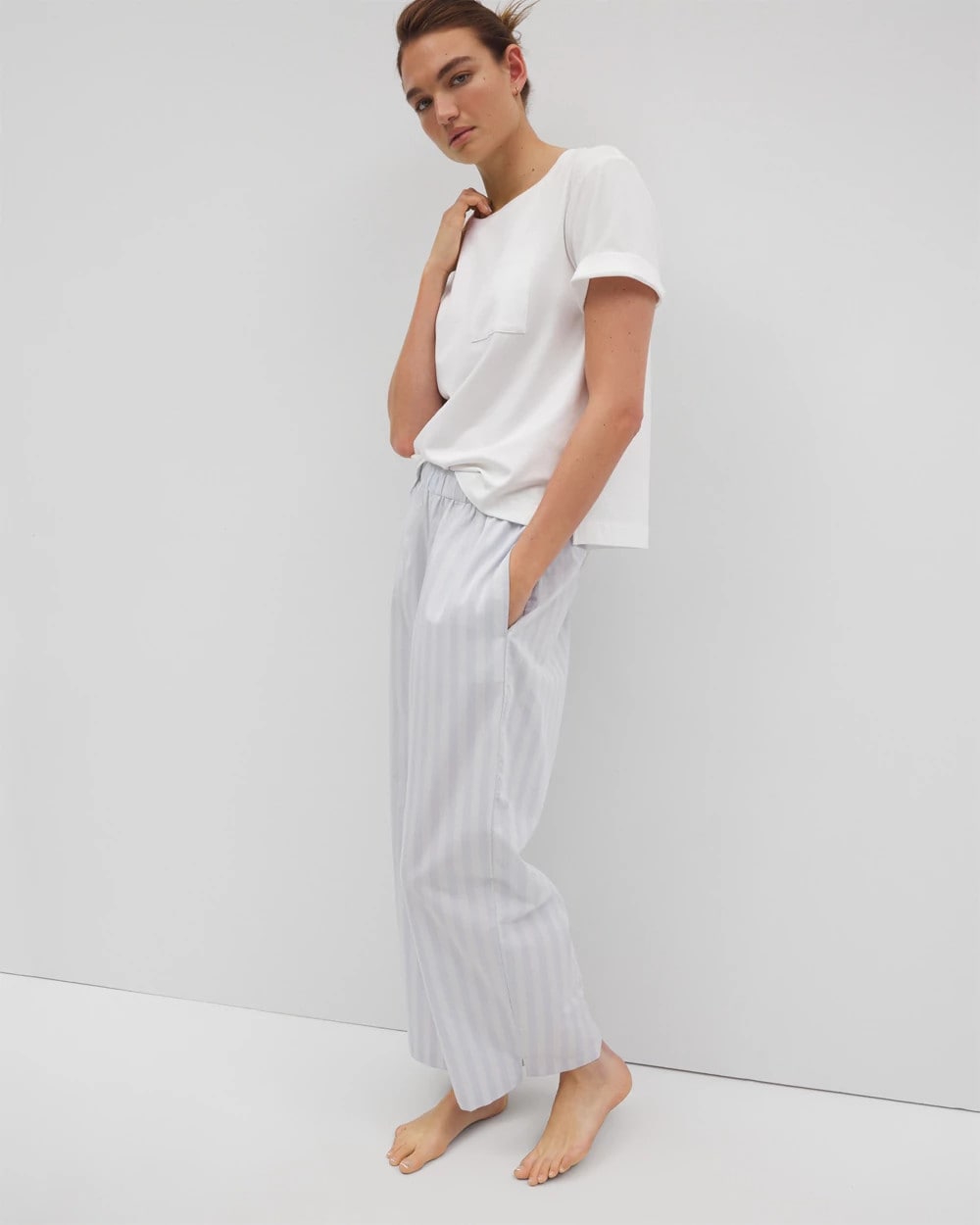 PLAYA STRIPE OCEAN AIR - Pajama Pant