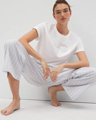 PLAYA STRIPE OCEAN AIR - Pajama Pant