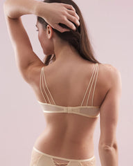 MAPLE SUGAR - Garden Party Unlined Balconette Bra