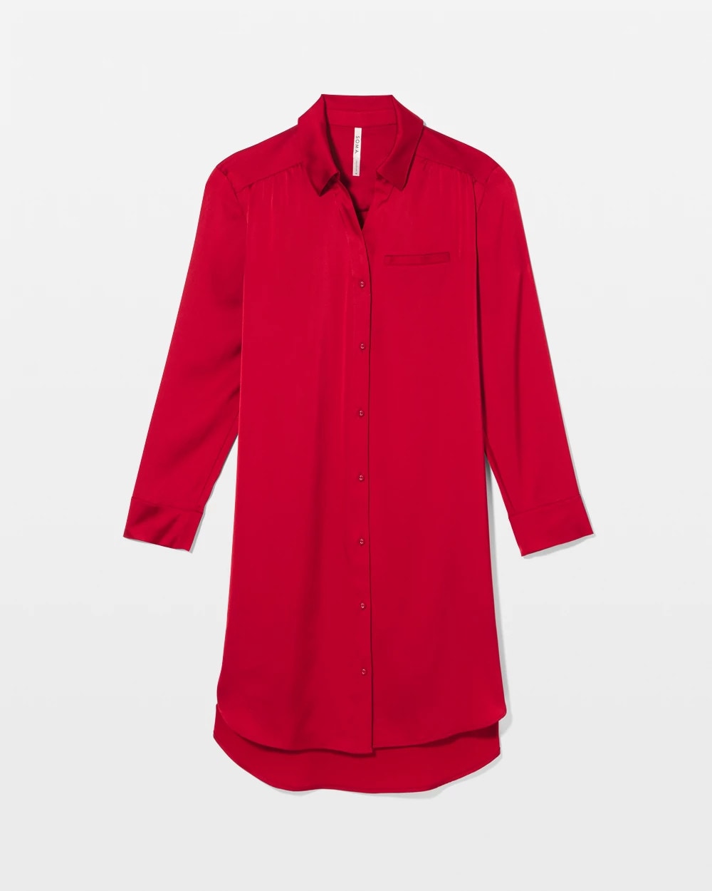PAINT THE TOWN RED - Long-Sleeve Sleep Shirt