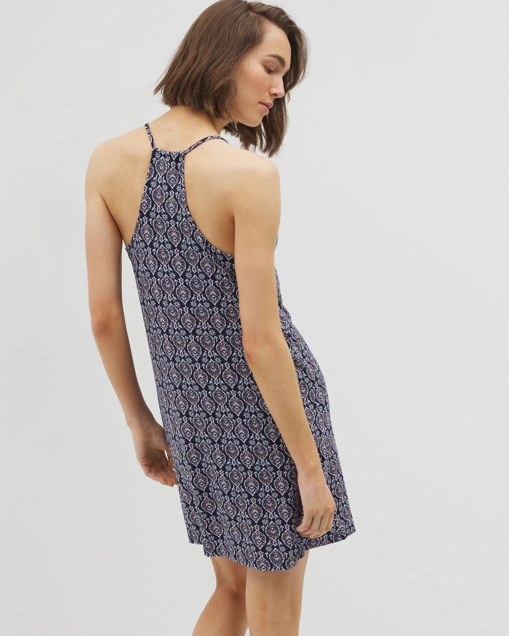 PLENTIFUL PIECES NAVY - Strappy Sleepshirt