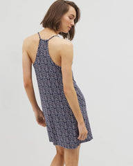 PLENTIFUL PIECES NAVY - Strappy Sleepshirt