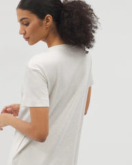 HEATHER CRYSTAL - Short-Sleeve Sleepshirt