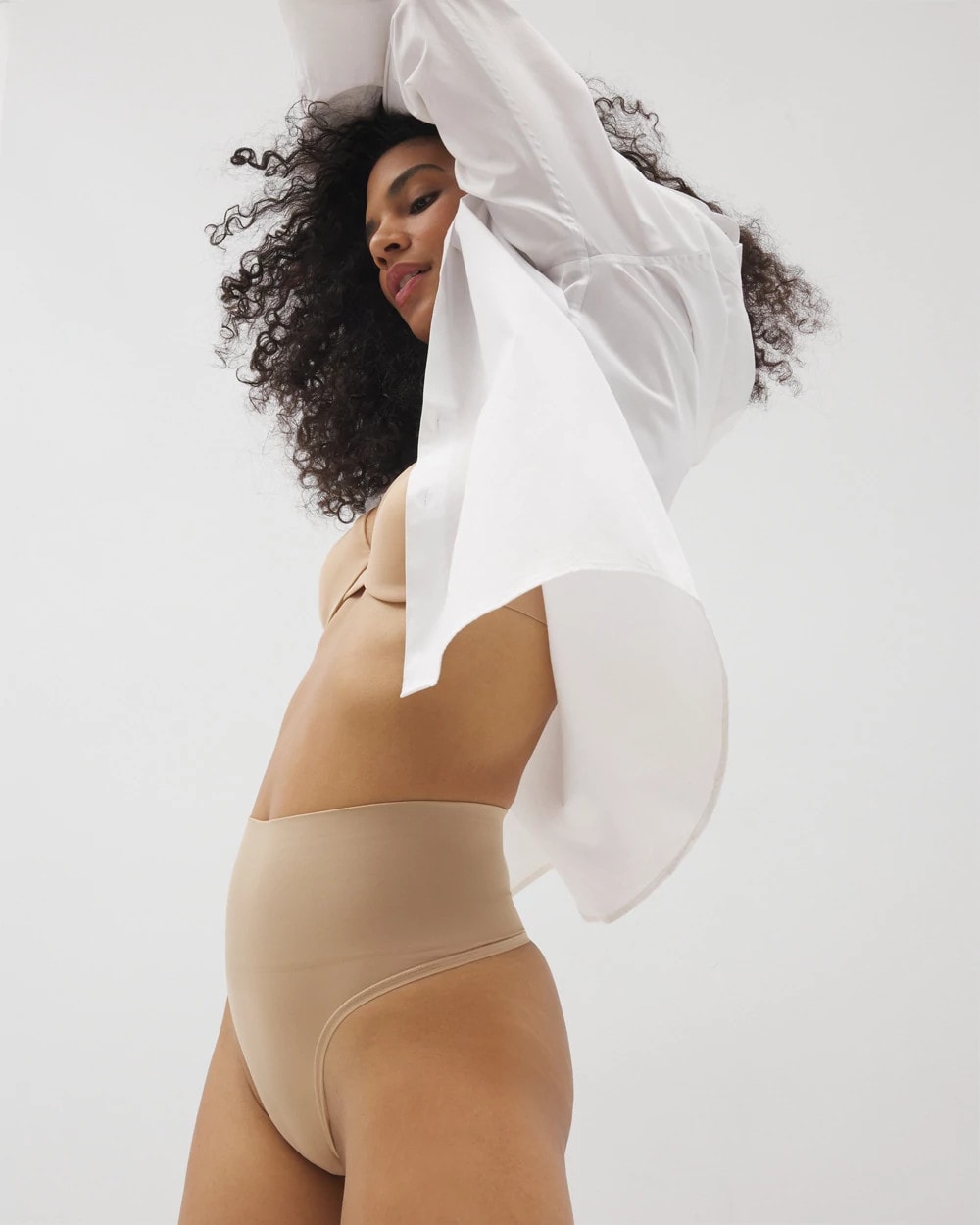WARM AMBER - Second Skin by Soma Mid-Level Shaping Seamless Thong