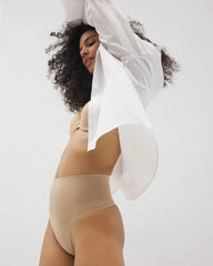 WARM AMBER - Second Skin by Soma Mid-Level Shaping Seamless Thong