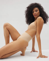 WARM AMBER - Second Skin by Soma Mid-Level Shaping Seamless Thong